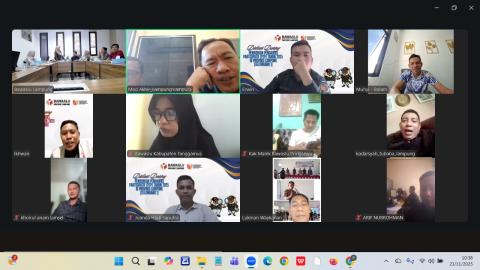 Muhamad Muhyi ikuti Evaluasi Pelaksanaan P2P Tahun 2025 Secara Daring