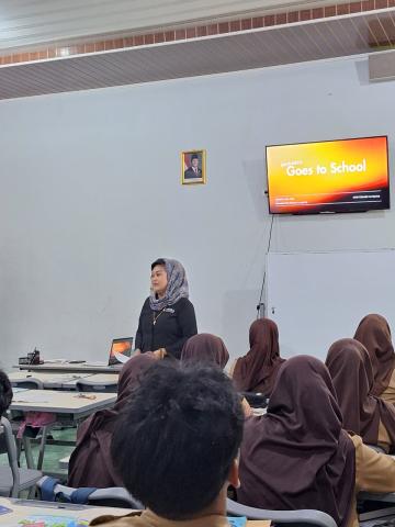 Bawaslu Kota Bandar Lampung Gelar Sosialisasi Pengawasan Partisipatif di MAN 1