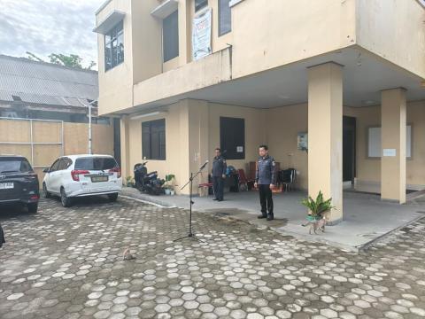 Apel Pagi, Bawaslu Kota Bandar Lampung Menunggu Surat Edaran WFH dari Bawaslu RI