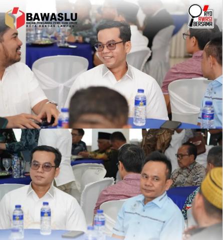 Bawaslu Kota Bandar Lampung Hadiri Halal Bihalal DPC PERADI, Perkuat Sinergi Antar Lembaga