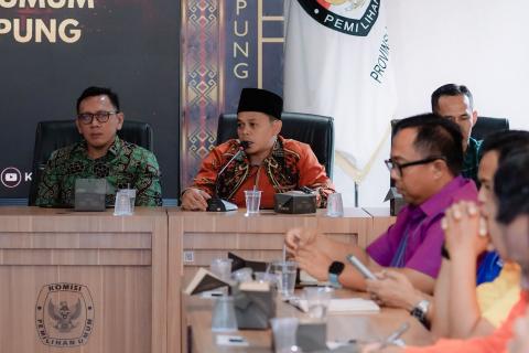 FDT Penataan Dapil, Bawaslu Lampung Dorong Penataan Dapil Harus Jaga Prinsip Keadilan Pemilu