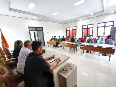 Bawaslu Kota Bandar Lampung Terima Mahasiswa PKL UIN Raden Intan Lampung