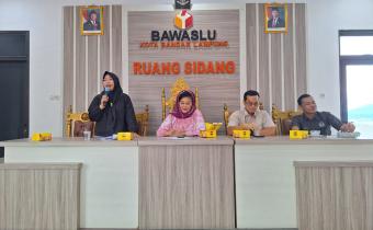 Bawaslu Kota Bandar Lampung Tekankan Tanggung Jawab Keperdataan dalam Pengelolaan Kesekretariatan