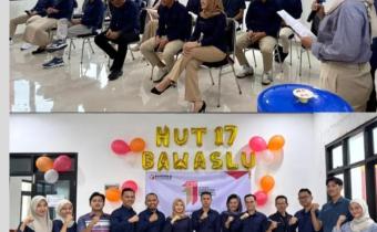 Bawaslu Kota Bandar Lampung Gelar Tasyakuran dan Doa Bersama Peringati HUT ke-17 Bawaslu Republik Indonesia