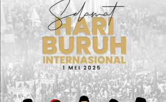 Buruh yang Sejahtera, Bangsa yang Berjaya: Bawaslu Kota Bandar Lampung Ucapkan Selamat Hari Buruh Internasional!