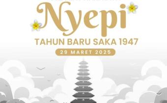 Bawaslu Kota Bandar Lampung Sampaikan Ucapan Selamat Hari Raya Nyepi Tahun Baru Saka 1947