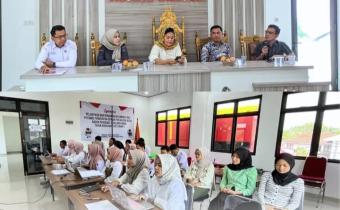 Bawaslu Kota Bandar Lampung Gelar Rapat Fasilitasi Pengelolaan Layanan Hukum