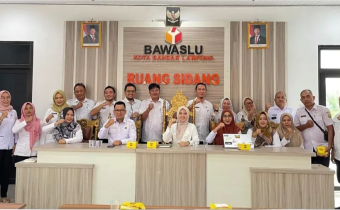 Guna Jamin Transparansi dan Akuntabilitas Keuangan, Bawaslu Kota Bandar Lampung Gelar Rapat Persiapan Pemeriksaan BPK