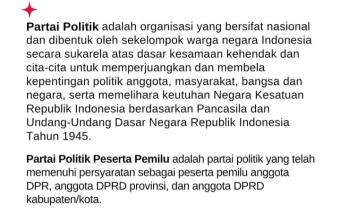 BawasluPedia: Mengenal Lebih Dekat Apa Itu Partai Politik
