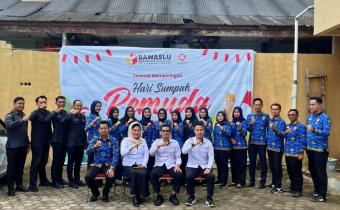 Kobarkan Semangat Persatuan, Bawaslu Kota Bandar Lampung Gaungkan Sumpah Pemuda 1928”