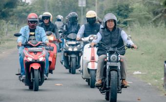 Perjalanan Sepeda Motor Jadi Simbol Kesetaraan Antar Penyelenggara