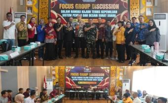 Sinergi Penyelenggara Pemilu Menguat, Bawaslu Kota Bandar Lampung hadiri FGD Kajian Teknis Kepemiluan