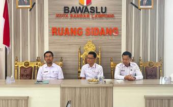 Bawaslu Kota Bandar Lampung Gelar RDK Pengawasan Pemutakhiran Data Pemilih Tetap Berkelanjutan