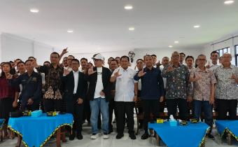 Hasanudin Alam Paparkan Pentingnya Kolaborasi Media dan Bawaslu pada Uji Kompetensi Wartawan PWI Lampung
