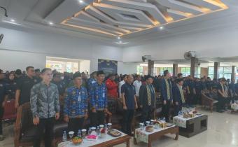 Ketua Bawaslu Kota Bandar Lampung Hadiri Pelantikan Pengurus DPD Partai NasDem Tahun 2025