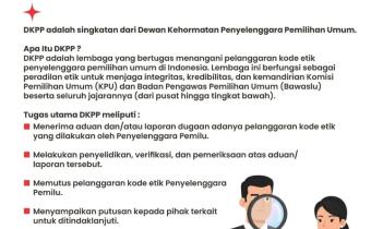 Bawaslu Kota Bandar Lampung Sosialisasikan Peran dan Tugas DKPP melalui BawasluPedia