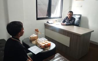 Mahasiswa Universitas Muhammadiyah Lampung Lakukan Wawancara dengan Anggota Bawaslu Kota Bandar Lampung