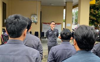 Apel Senin Pagi, Bawaslu Kota Bandar Lampung Tekankan Disiplin dan Profesionalisme