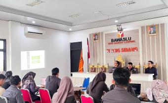 Bawaslu Kota Bandar Lampung Perkuat Pemahaman Penggunaan Form A dalam Kajian Hukum Rutin