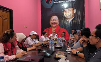 Pastikan Transparansi dan Akurasi, KPU dan Bawaslu Lakukan Koordinasi Pemutakhiran Data Partai  PDI – P Kota Bandar Lampung