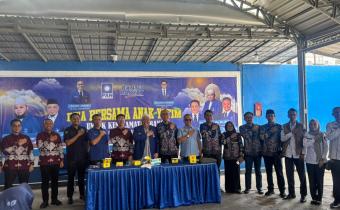 Bawaslu dan KPU Kota Bandar Lampung Perkuat Koordinasi Pemutakhiran Data Parpol di Sekretariat PAN