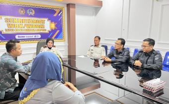 Perkuat Pengawasan Data Pemilih Warga Binaan, Bawaslu Kota Bandar Lampung Audiensi Bersama Lapas Kelas I