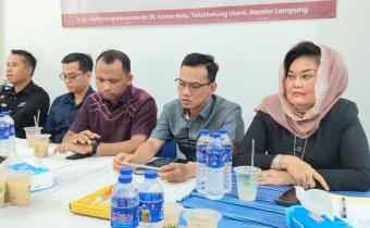 Bawaslu dan KPU Kota Bandar Lampung Laksanakan Kunjungan serta Sosialisasi Pemutakhiran Data Partai Politik di DPC Partai Gerindra Kota Bandar Lampung