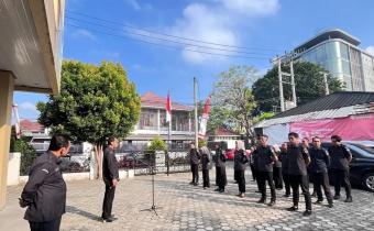 Bawaslu Kota Bandar Lampung Gelar Apel Pagi, Bahas Agenda Strategis Pekan Ini