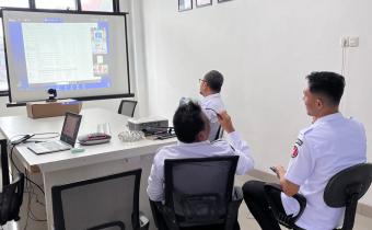 Bawaslu Kota Bandar Lampung Ikuti evaluasi Pemantauan Publikasi Media Sosial dan Pemberitaan Triwulan II Tahun 2026