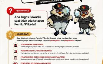 Bawaslu Kota Bandar Lampung Tegaskan Peran Pengawasan Tetap Berjalan di Masa Non-Tahapan Pemilu dan Pemilihan