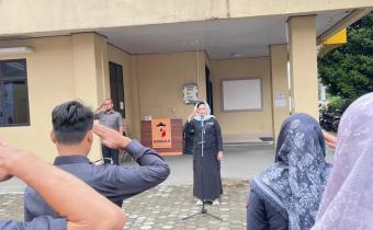 Awali Pekan dengan Semangat Baru, Bawaslu Kota Bandar Lampung Teguhkan Disiplin dan Profesionalitas Melalui Apel Senin Pagi