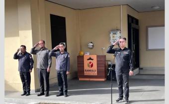 Bawaslu Kota Bandar Lampung Gelar Apel Senin Rutin, Perkuat Disiplin dan Integritas Jajaran